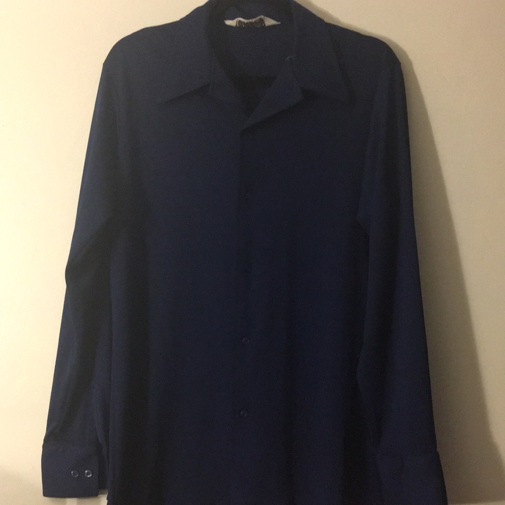 Vintage Button Down With Structured Collar - image 1